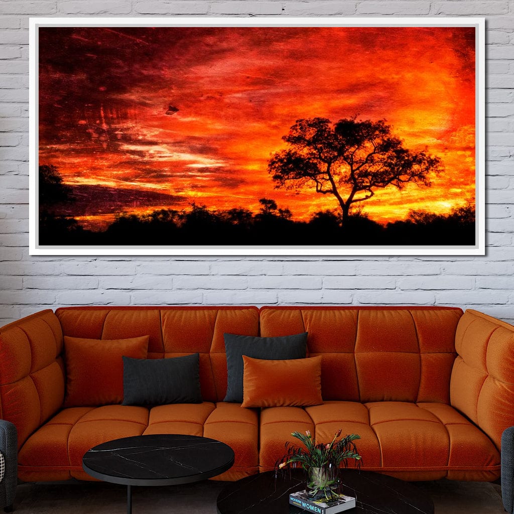 Breathtaking Sunset Canvas Wall Art