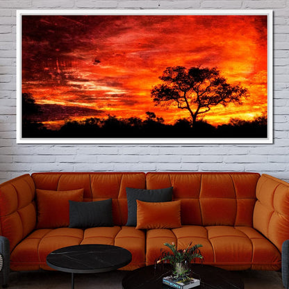 Breathtaking Sunset Canvas Wall Art