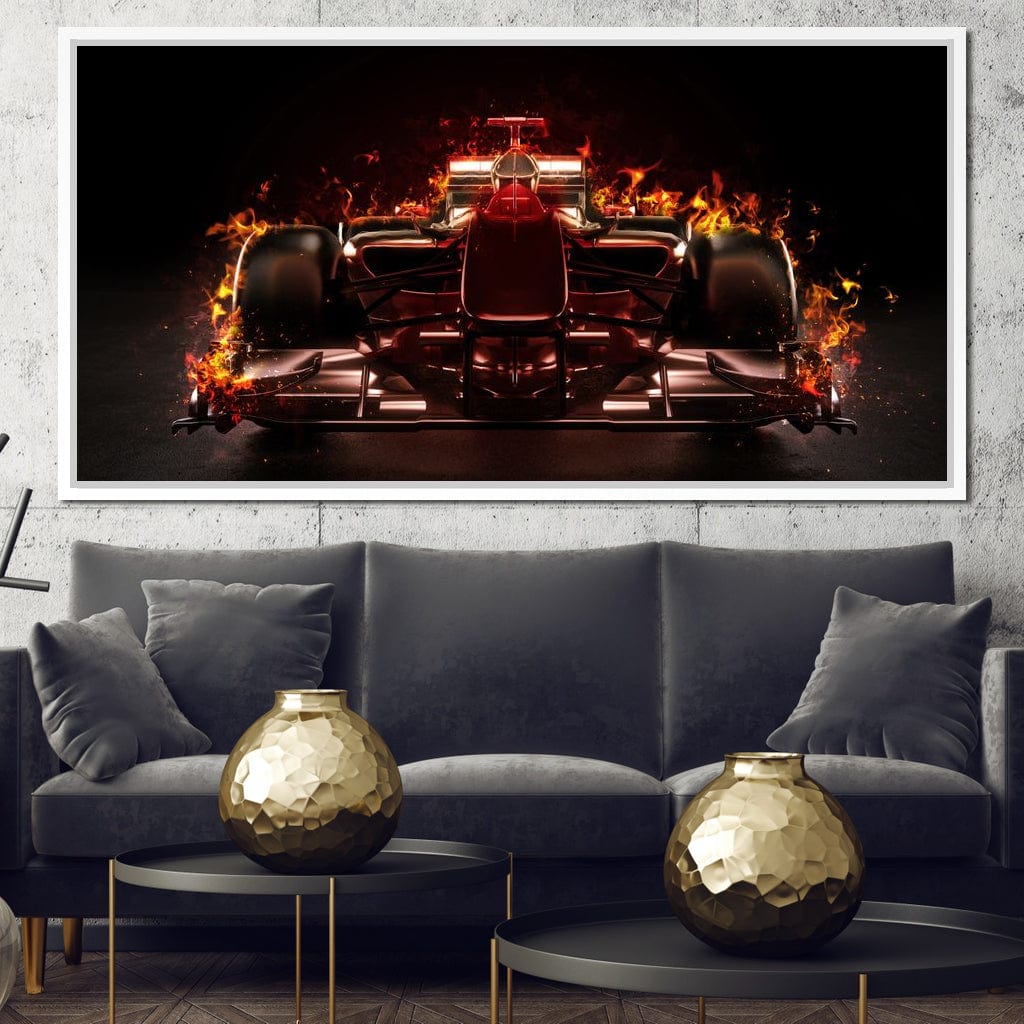 The Fastest Car Canvas Wall Art