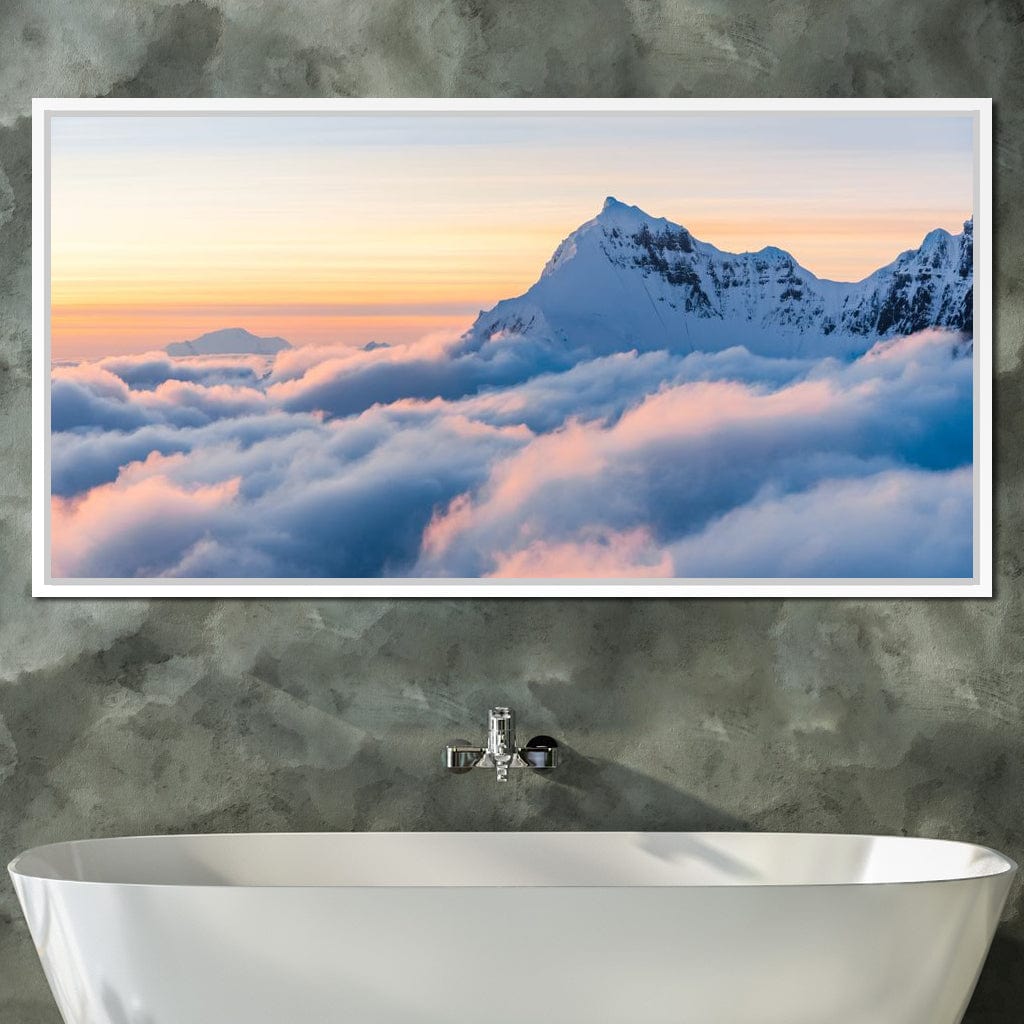 Above the Clouds Canvas Wall Art