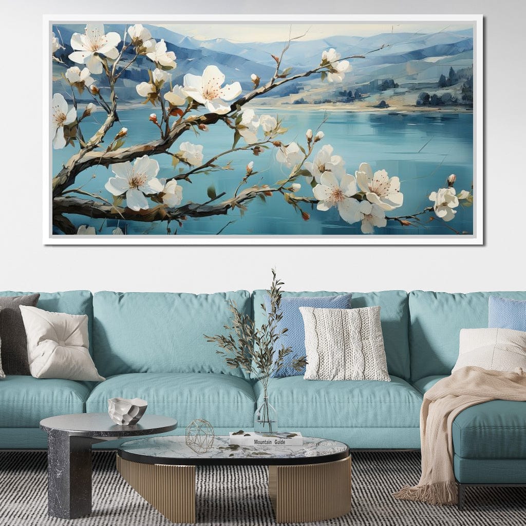 Blooming Almond Tree 1 Canvas Wall Art