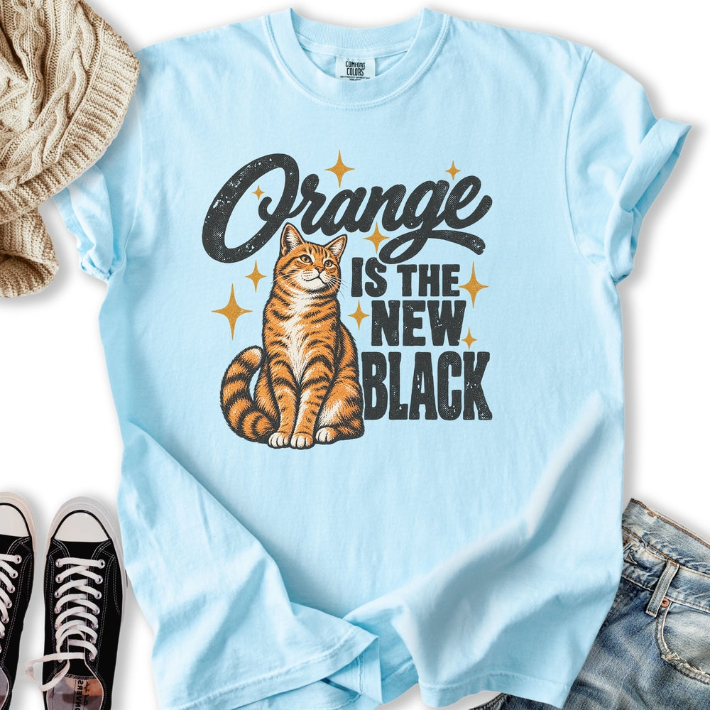 Orange New Black Relaxed Tee
