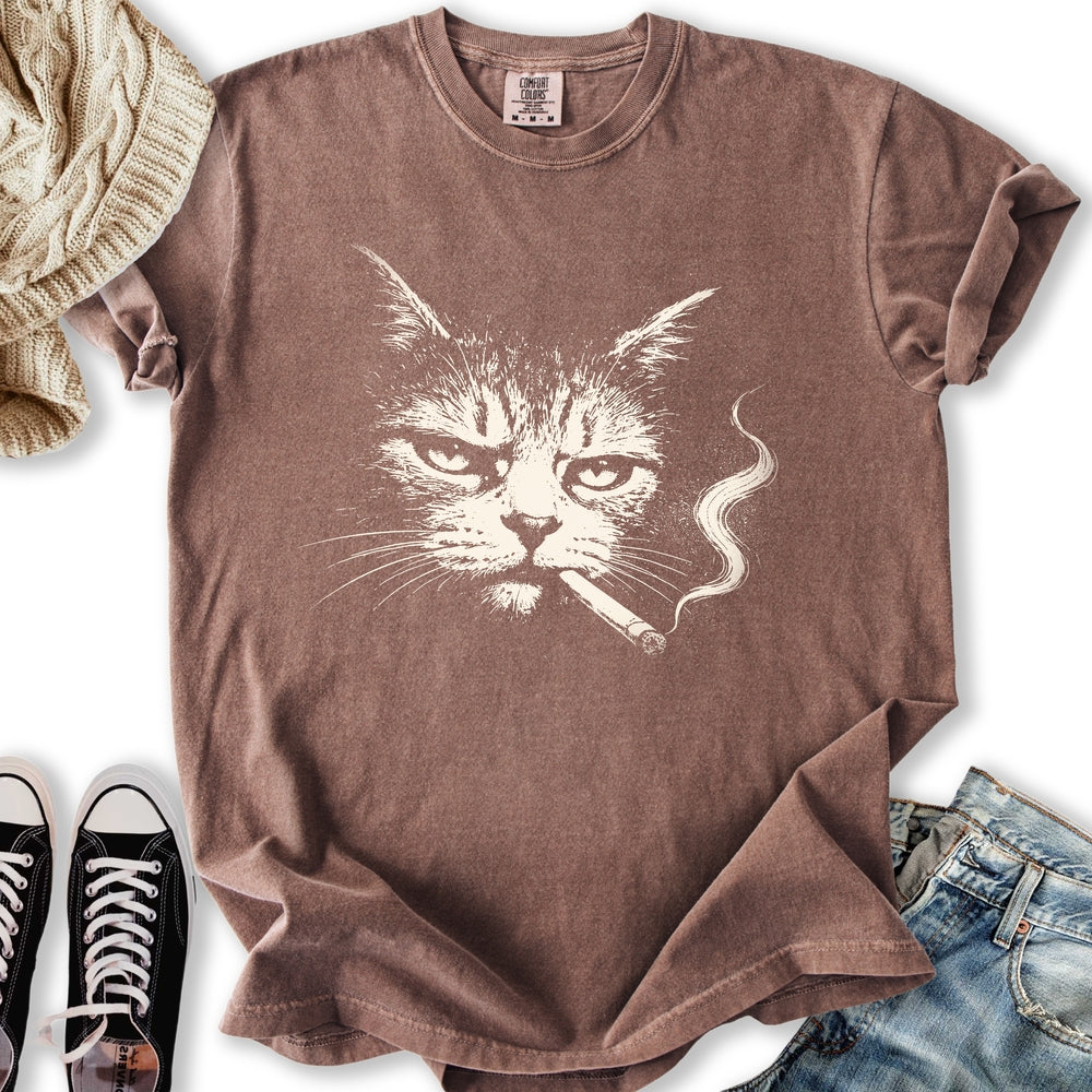 Grunge Cat Relaxed Tee