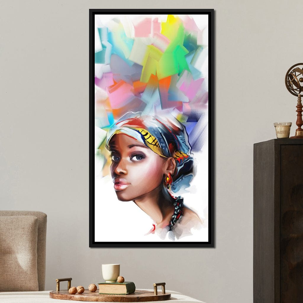 Fashion Colors Canvas Wall Art