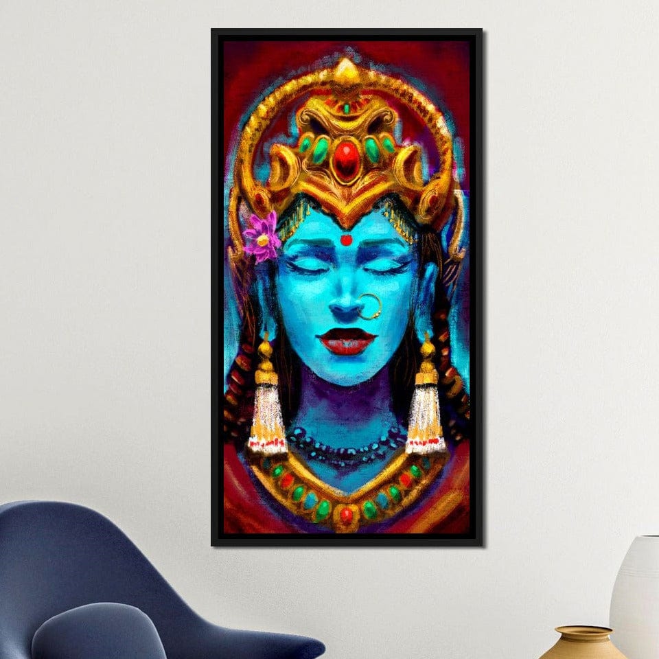 Hindu Goddess Canvas Wall Art