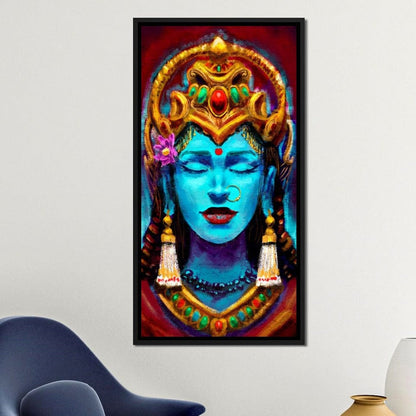 Hindu Goddess Canvas Wall Art