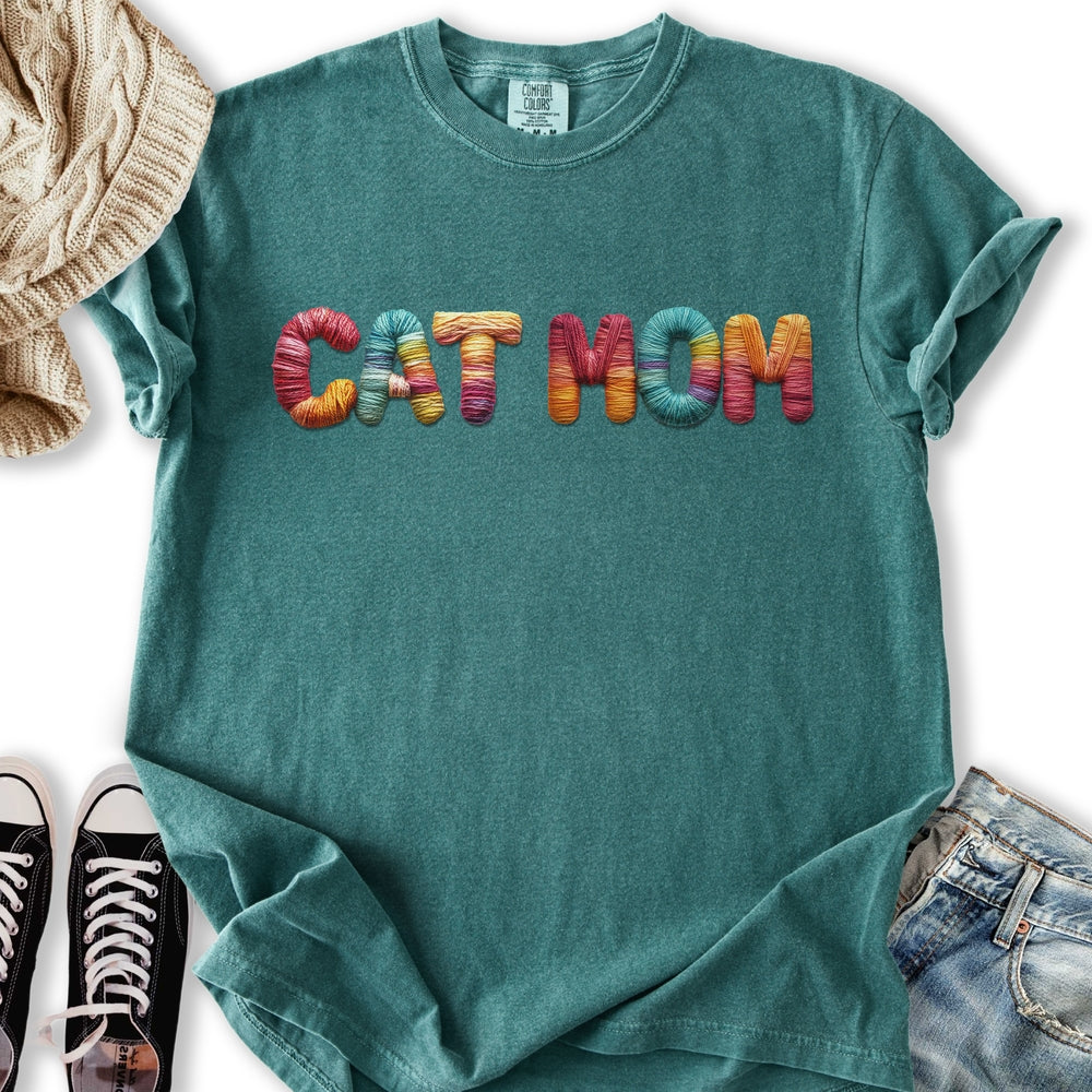 Yarn Cat Mom Relaxed Tee