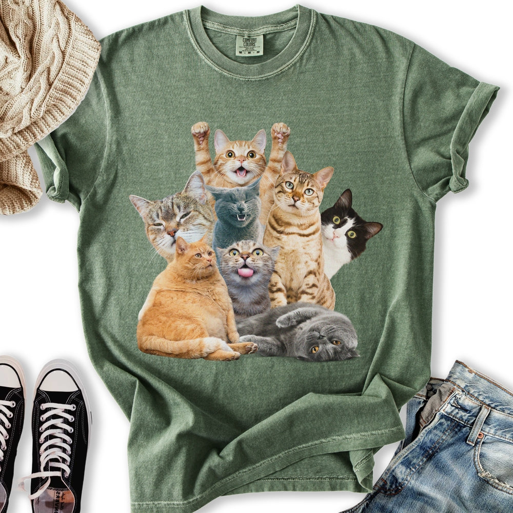 Crazy Cats Relaxed Tee