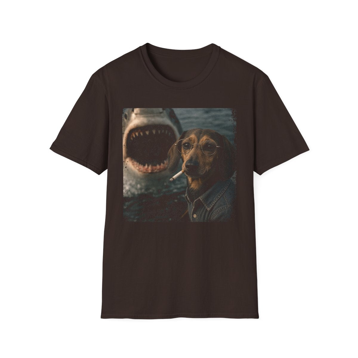 Dachshund and Shark Tee