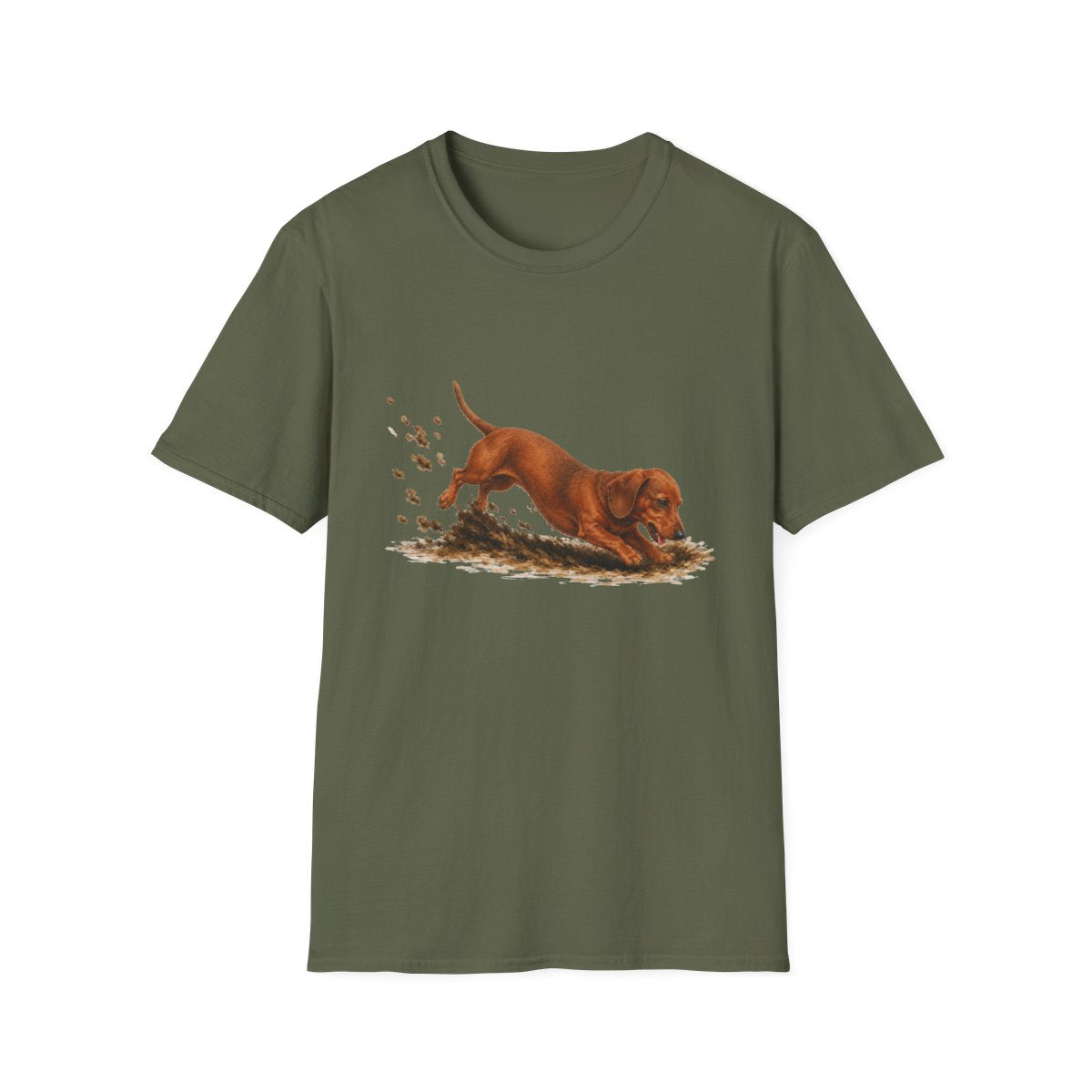 Dachshund Excavating Mode On Tee