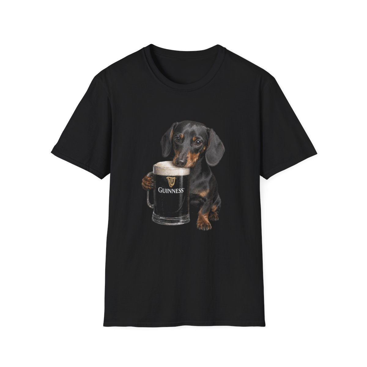 Dachshund With A Pint Tee