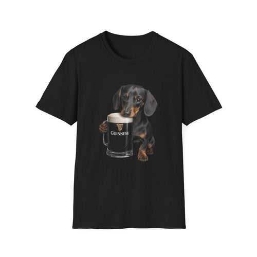 Dachshund With A Pint Tee