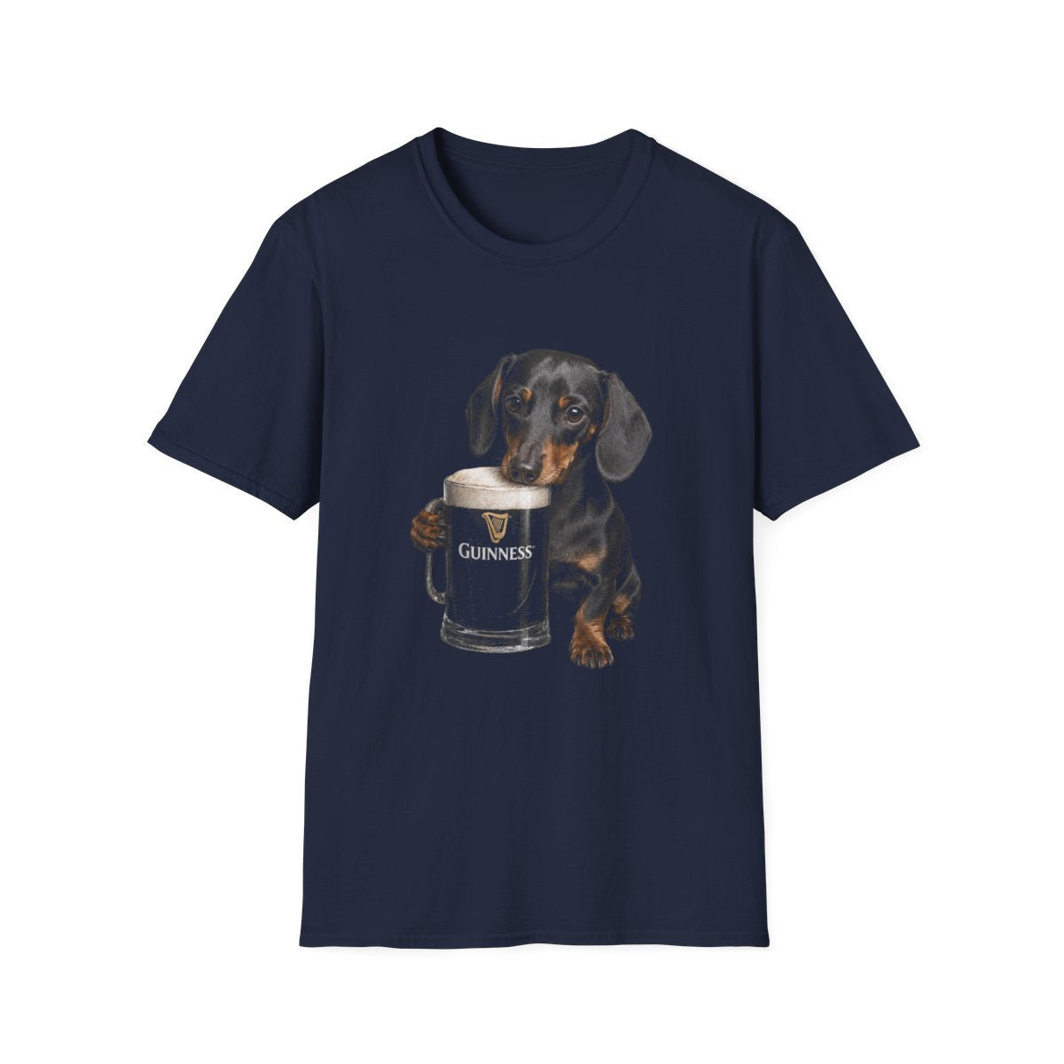 Dachshund With A Pint Tee
