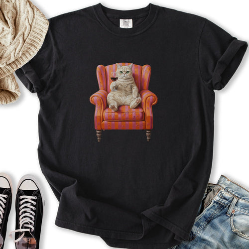 Exotic Shorthair Chair Relaxed Tee