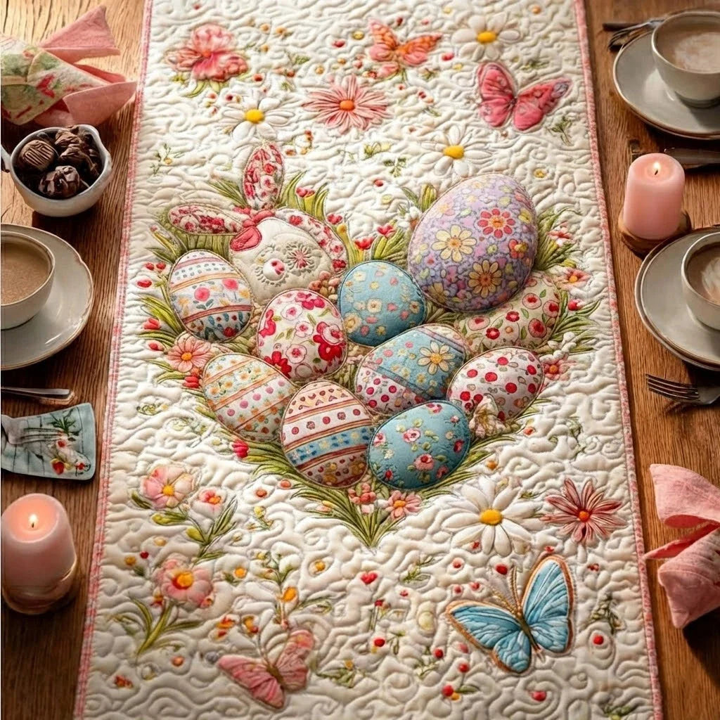Daffodil Snuggle Quilted Table Runner