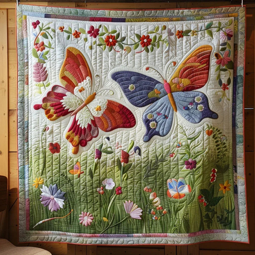 Dancing Wings Quilt Blanket