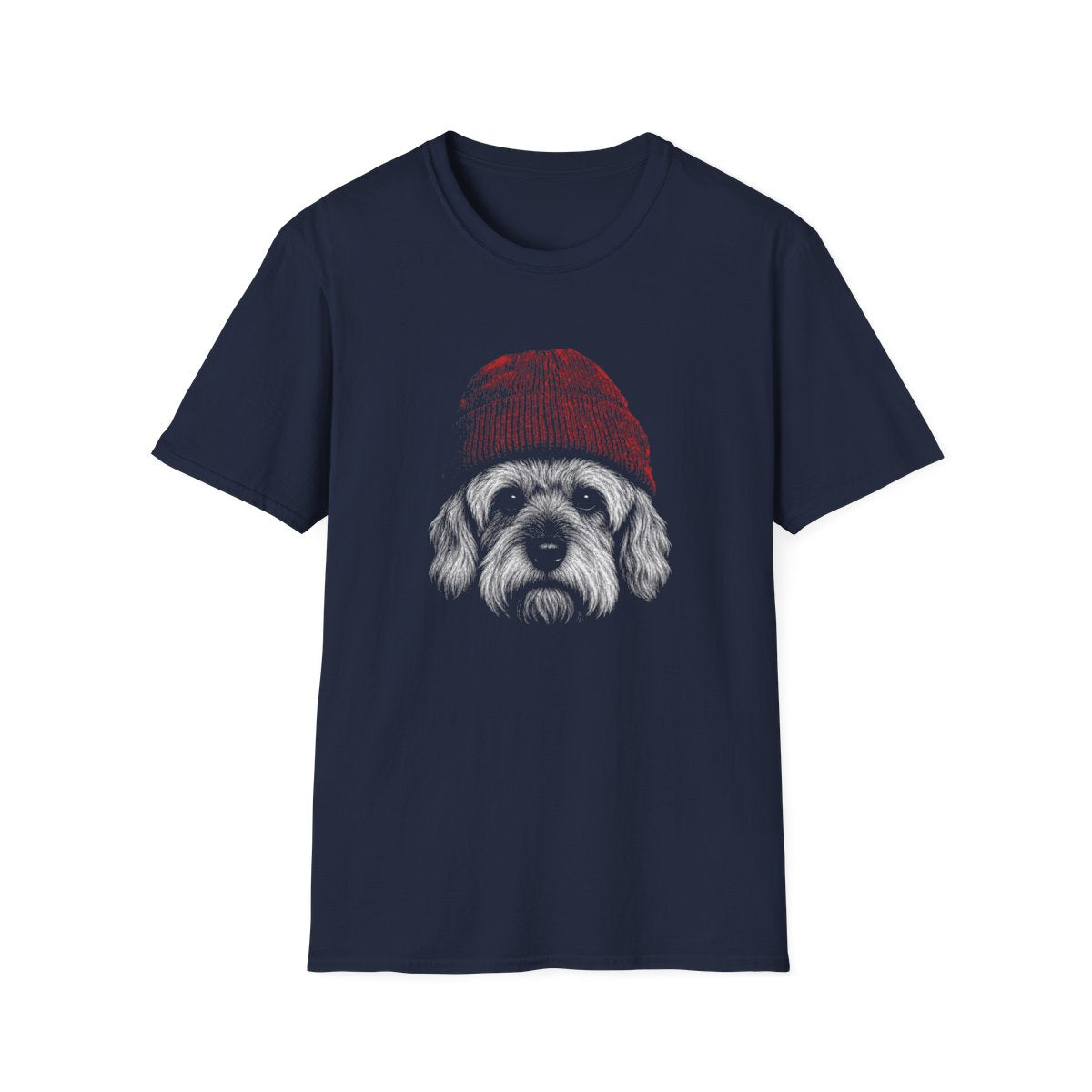 Dandie Dinmont Terrier In Beanie Tee