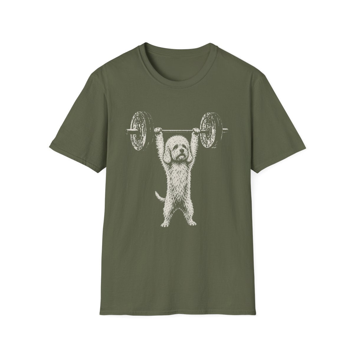 Dandie Dinmont Terrier Powerlifting Tee