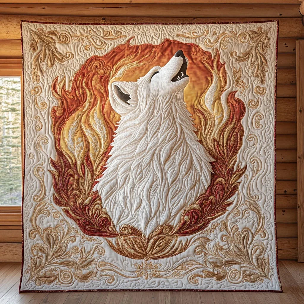 Dawn Howl Quilt Blanket