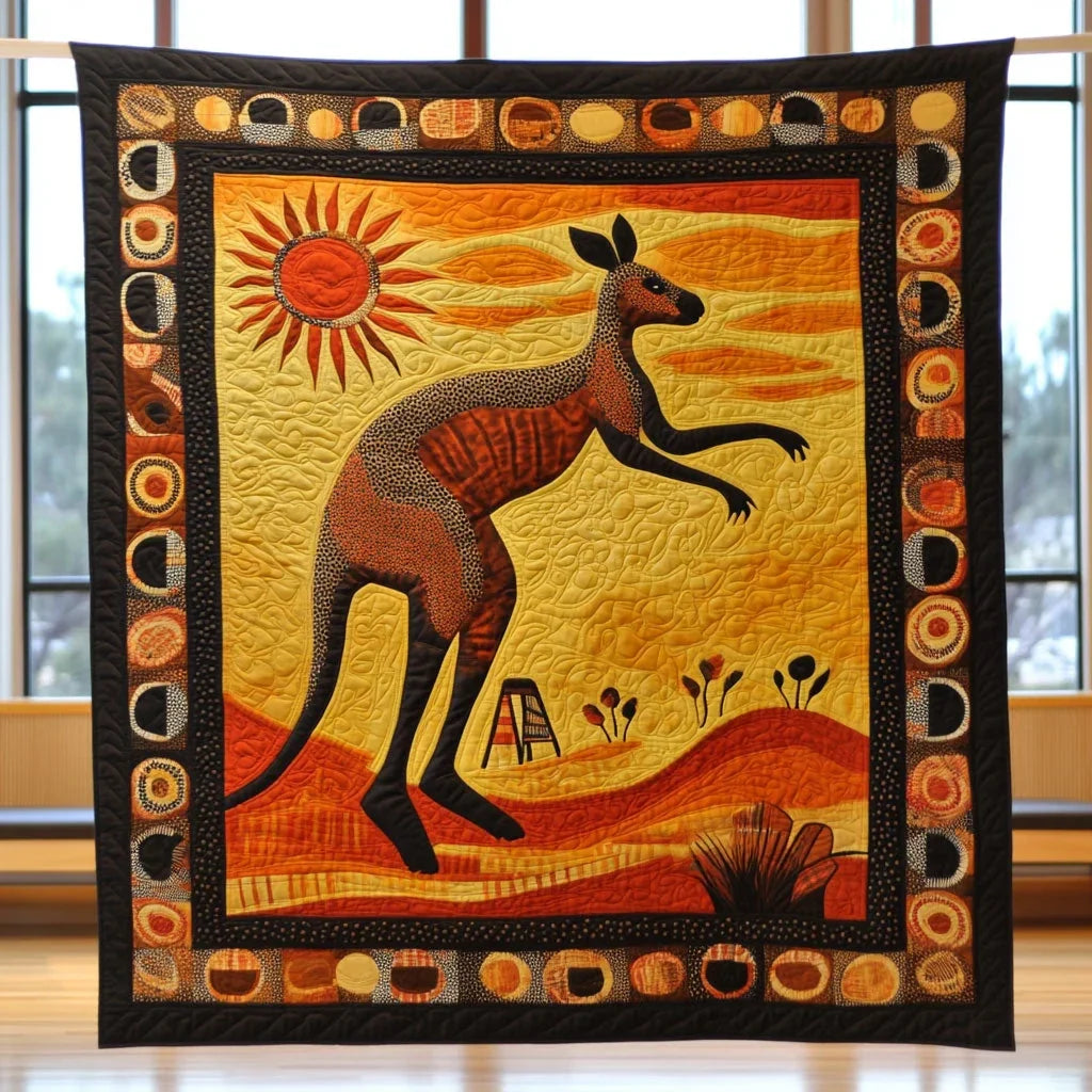Dawnbound Quilt Blanket