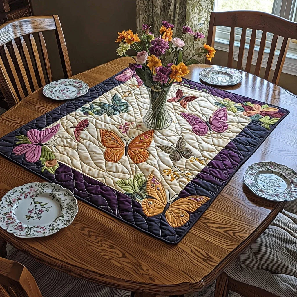 Daydream Wings Quilted Table Topper