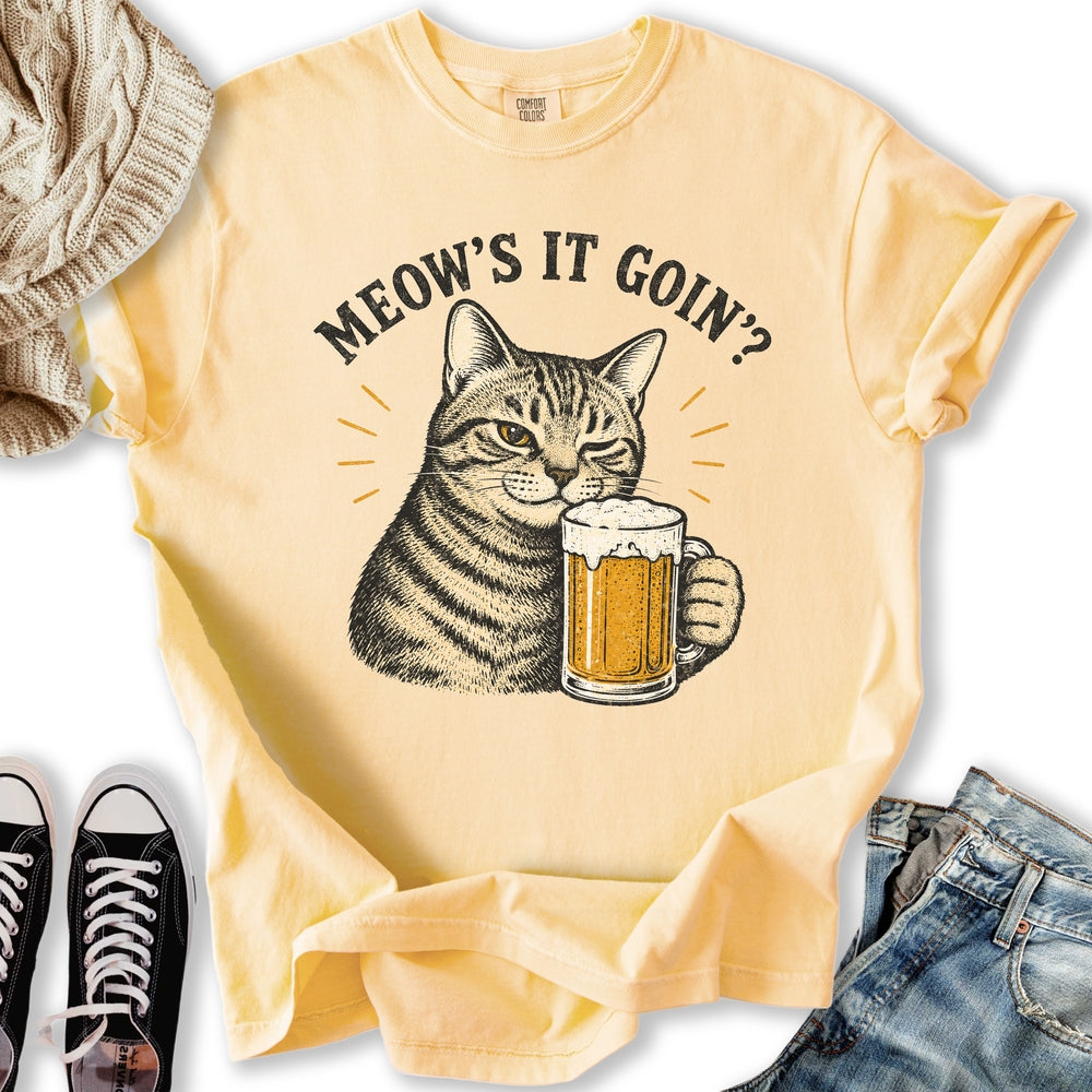 Meow's It Goin Relaxed Tee