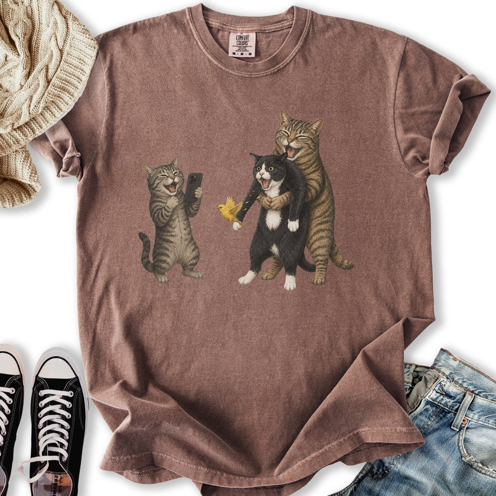 Cat Heimlich Prank Relaxed Tee