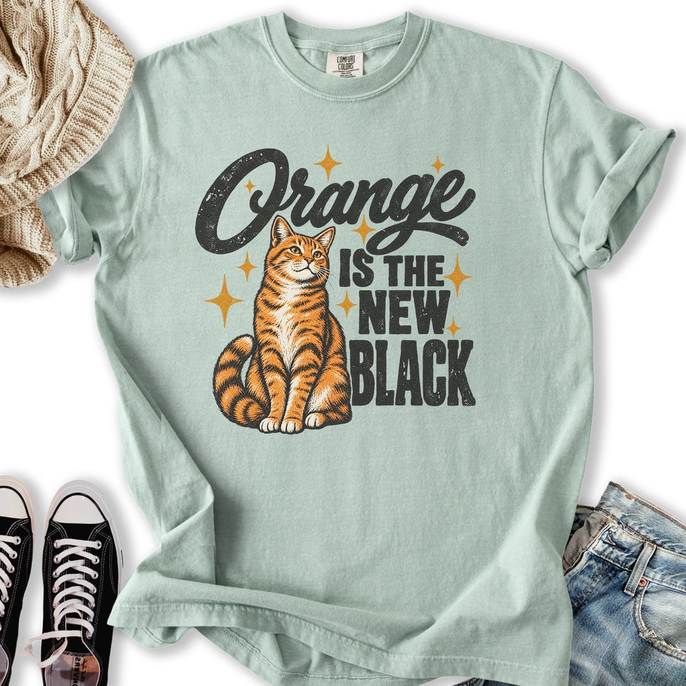 Orange New Black Relaxed Tee