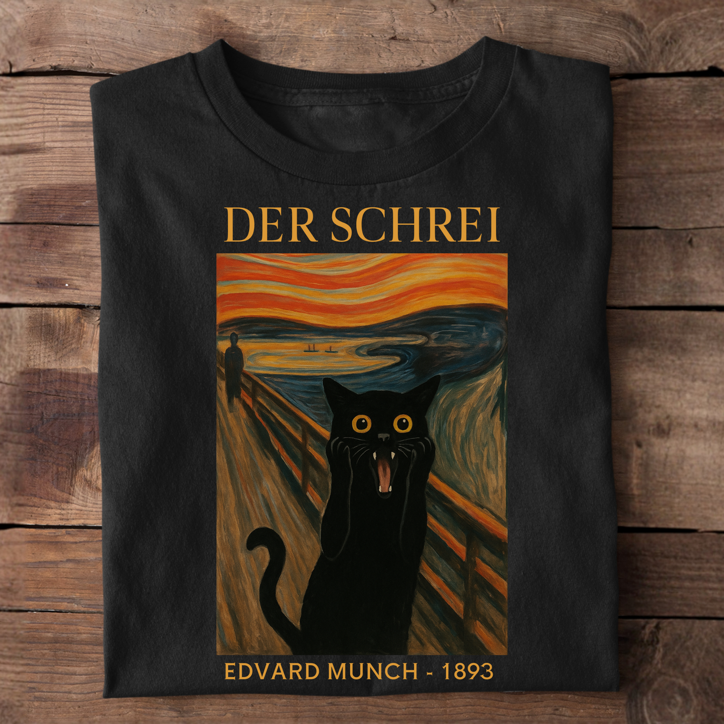 Der Schrei Edvard Munsch T-Shirt