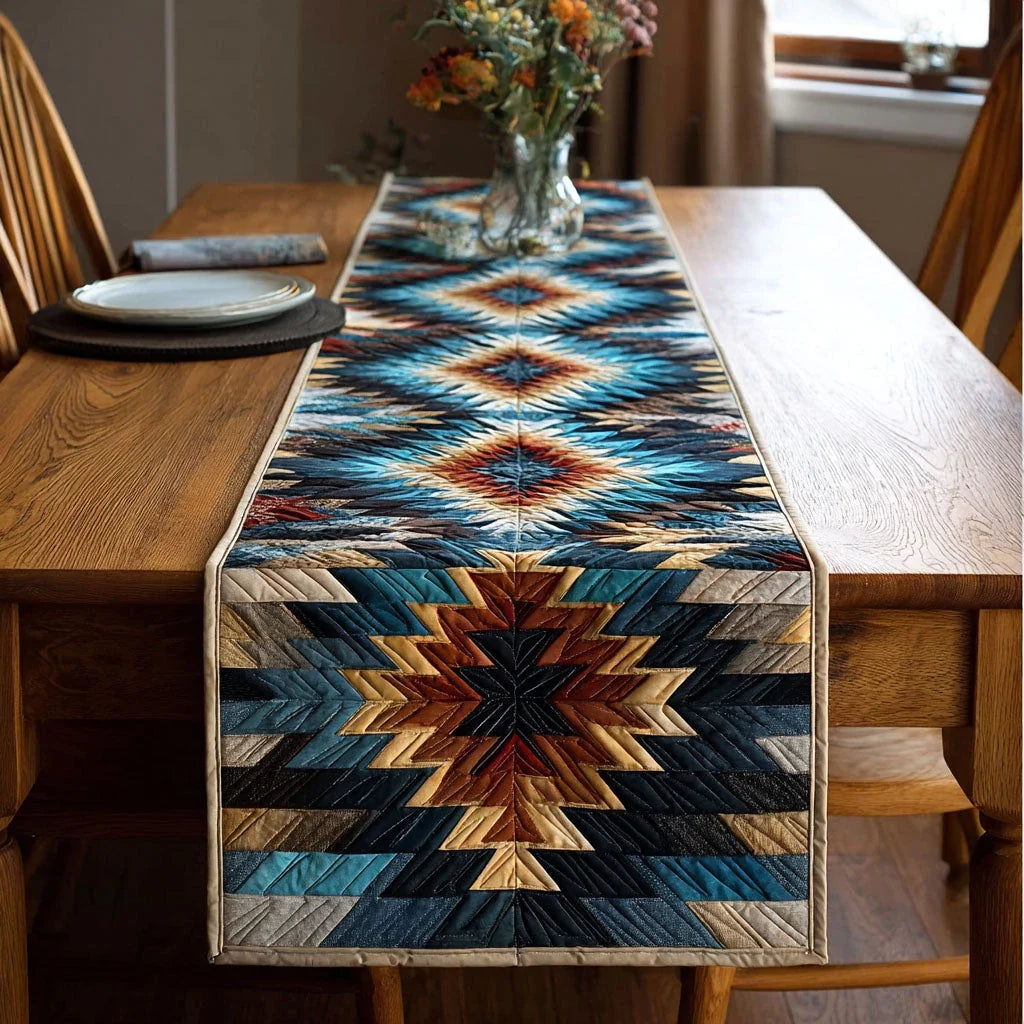 Desert Heritage Quilted Table Runner