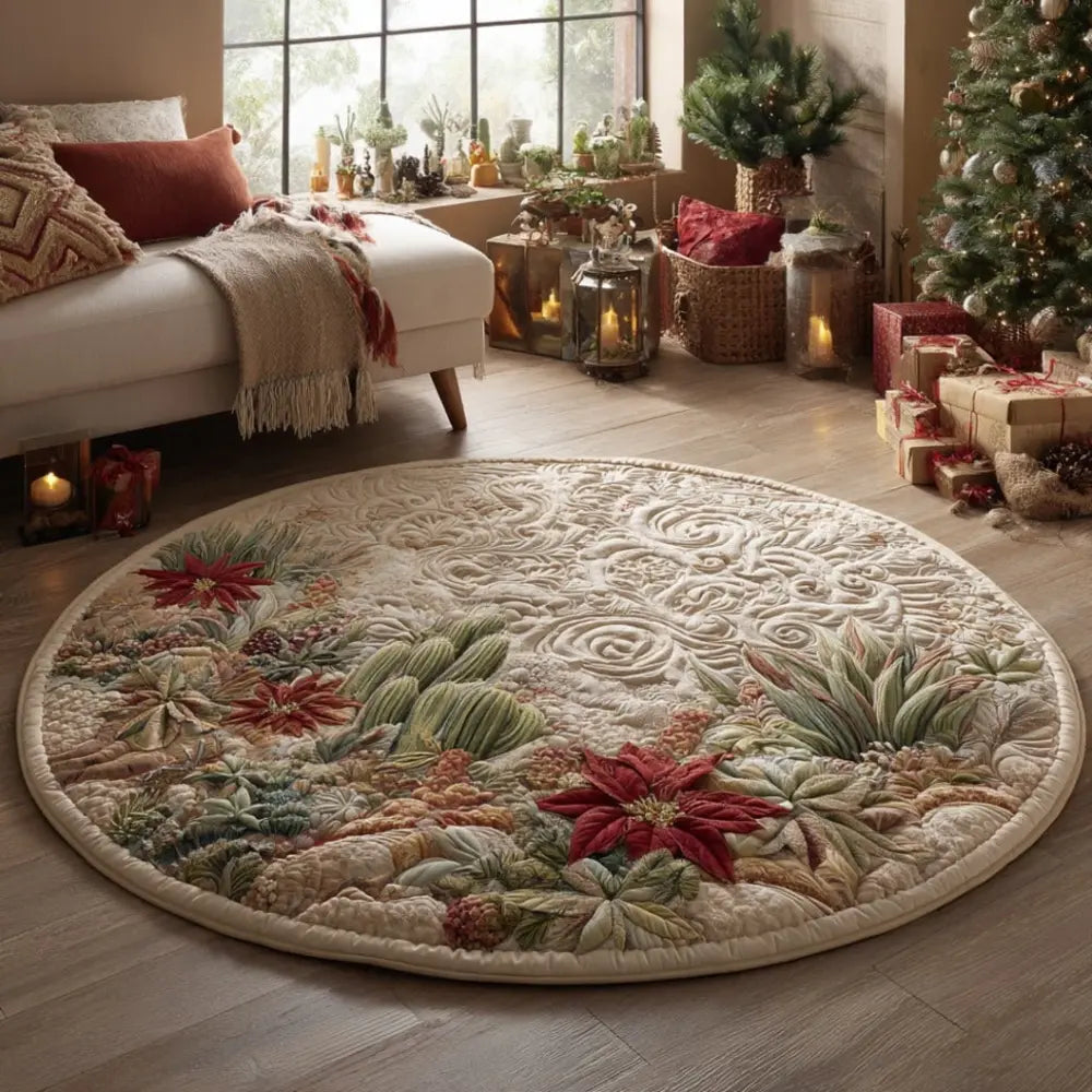 Desert Serenity Quilted Round Mat