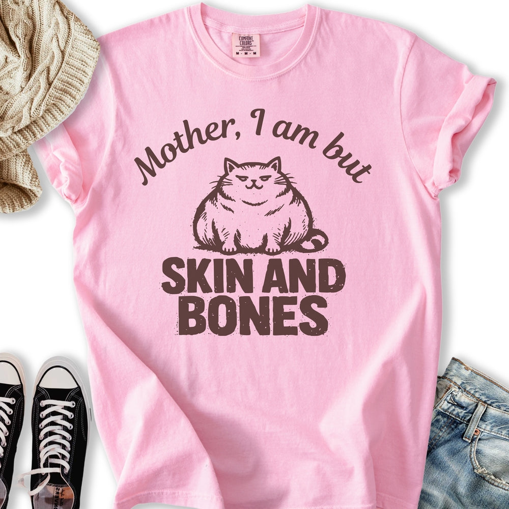 Skin and Bones Cat Relaxed Tee