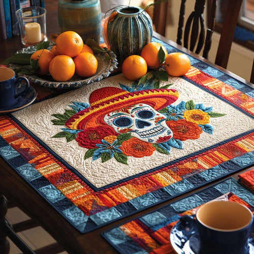 Dia Delight Quilted Table Topper