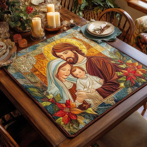 Divine Blessing Quilted Table Topper