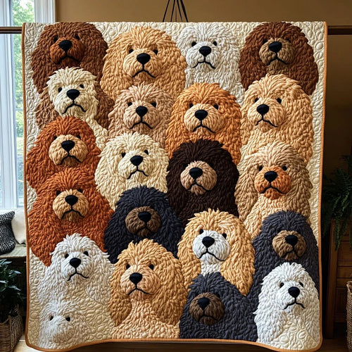Doodle Fur Days Quilt Blanket