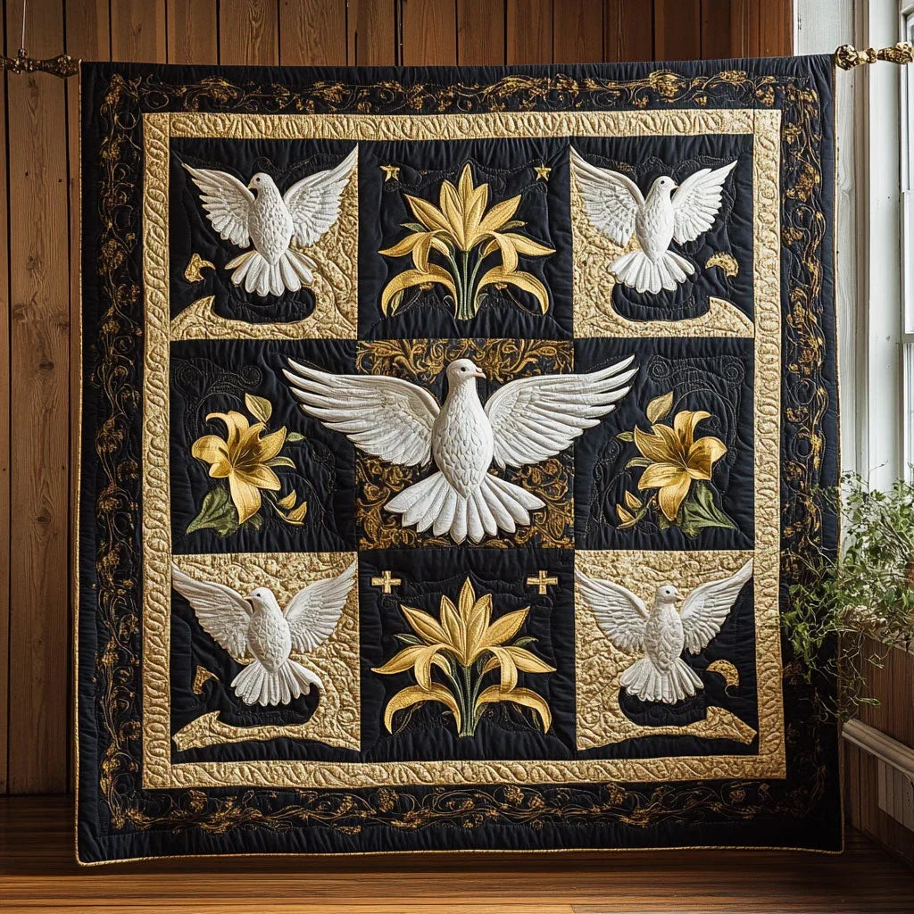 Dove Dream Quilt Blanket