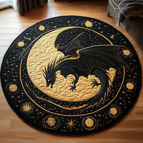 Dragon Dream Quilted Round Mat