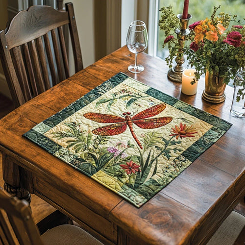 Dragonflight Quilted Table Topper