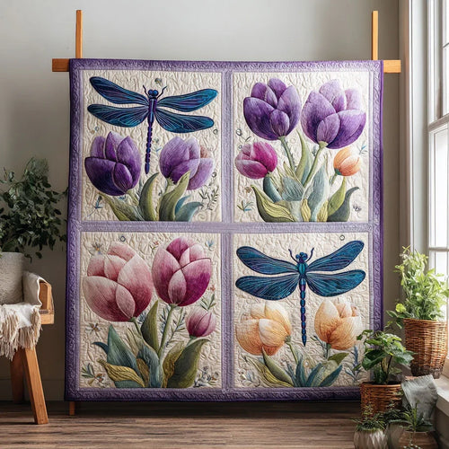 Dragonfly Charm Quilt Blanket