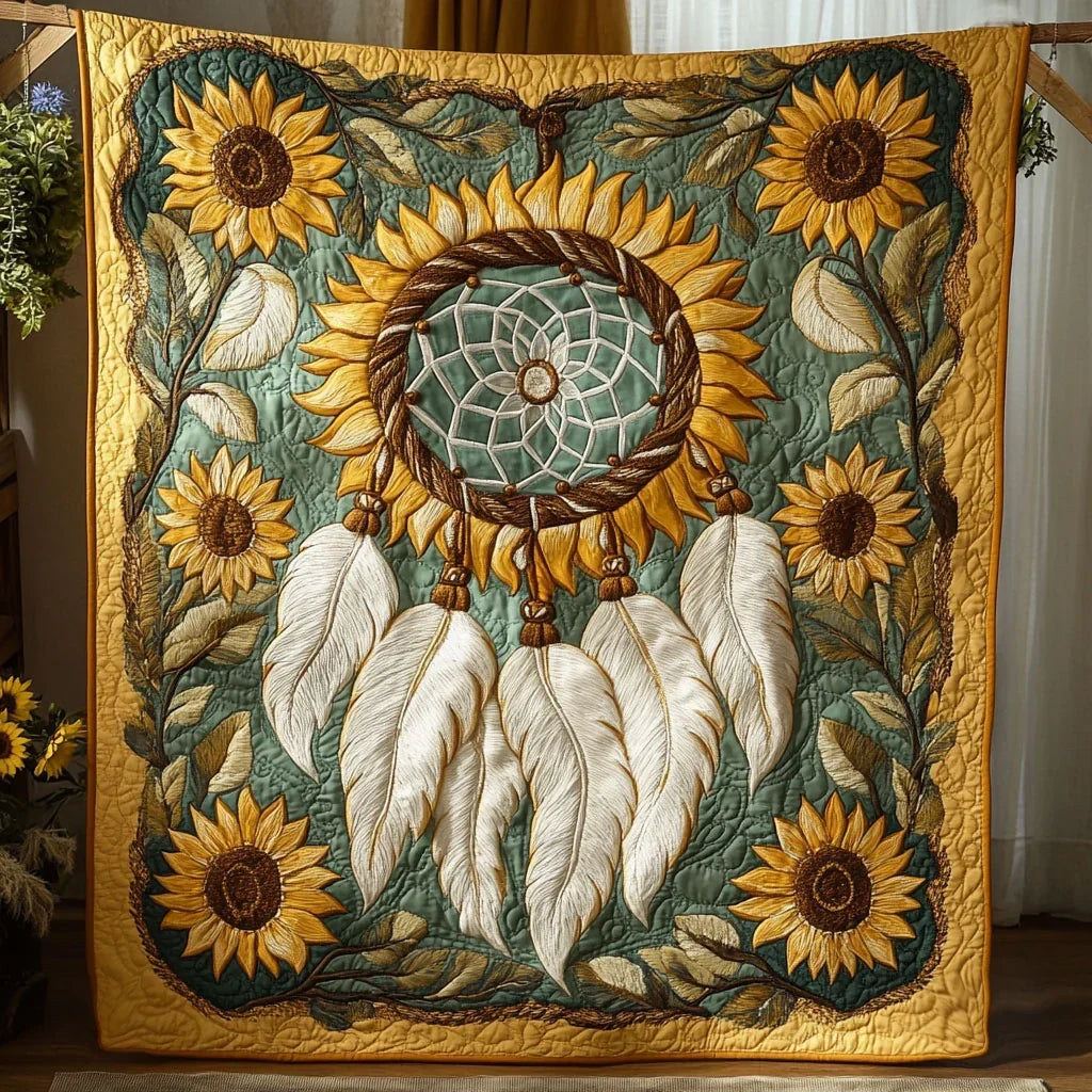 Dreamcatcher Autumn Light Quilt Blanket