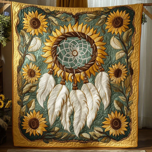 Dreamcatcher Autumn Light Quilt Blanket