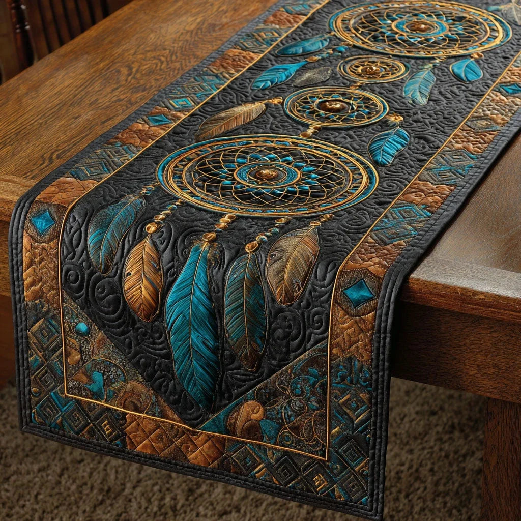 Dreamcatcher Path Quilted Table Runner