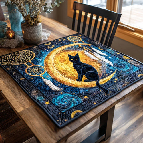 Dreamcatcher Paws Quilted Table Topper