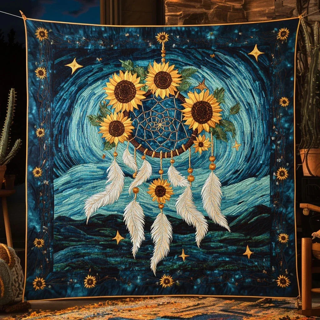 Dreamcatcher Radiant Soul Quilt Blanket