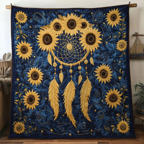 Dreamcatcher Starlight Soul Quilt Blanket