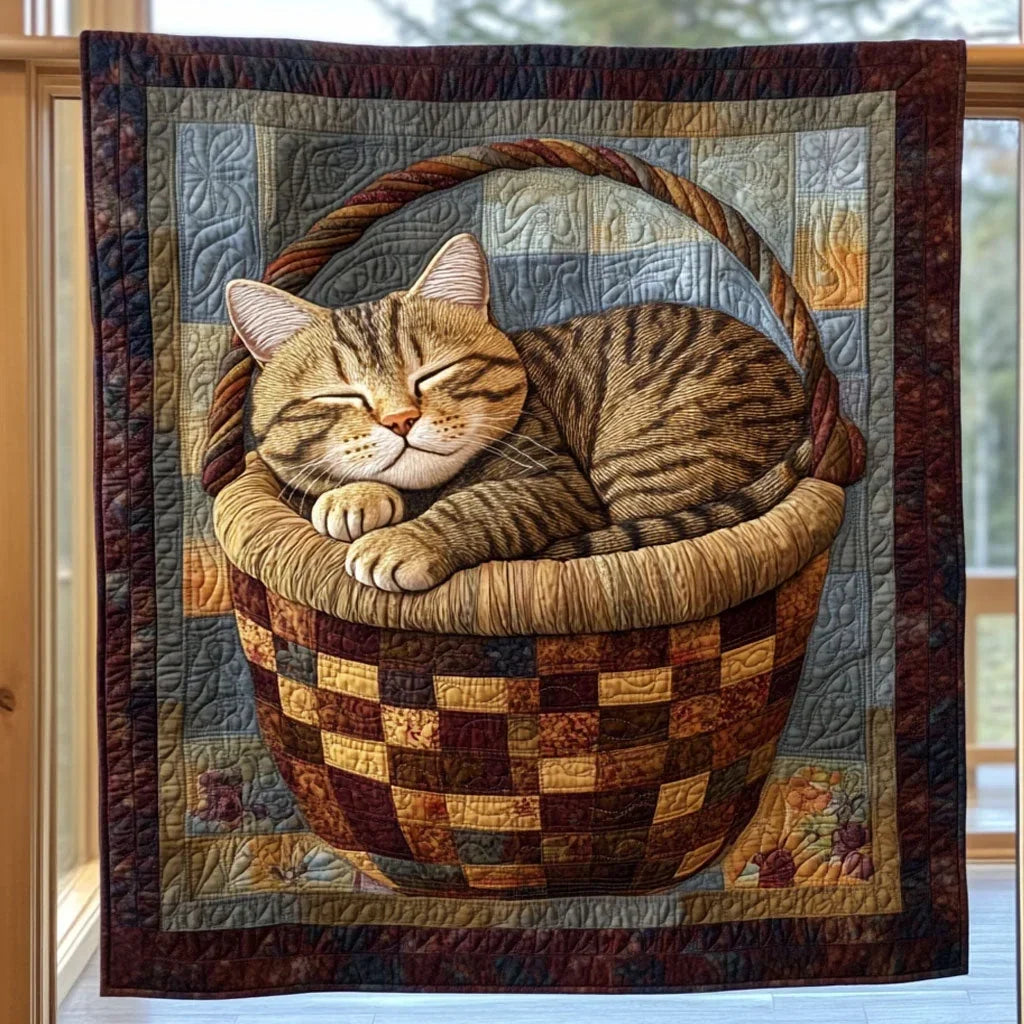 Dreaming Whiskers Quilt Blanket