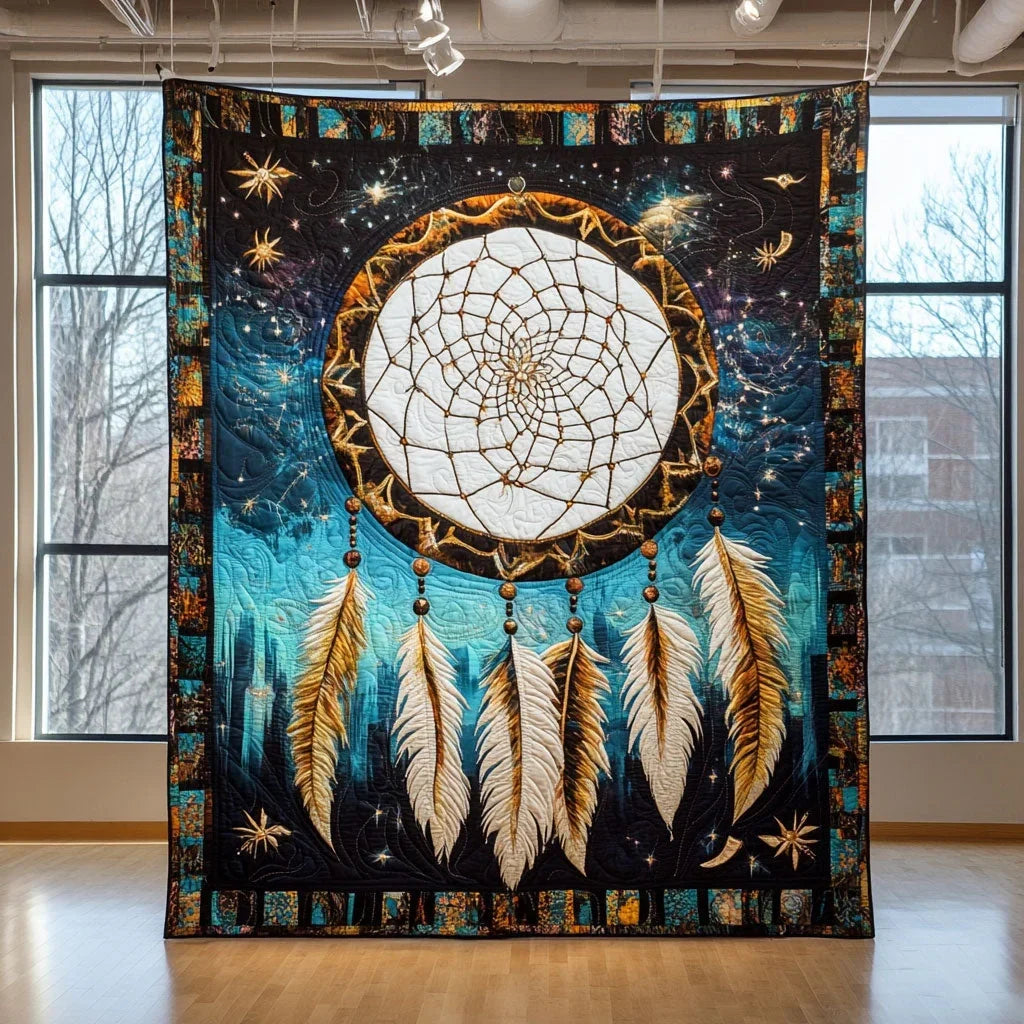 Dreamy Dreamcatcher Quilt Blanket