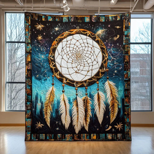 Dreamy Dreamcatcher Quilt Blanket