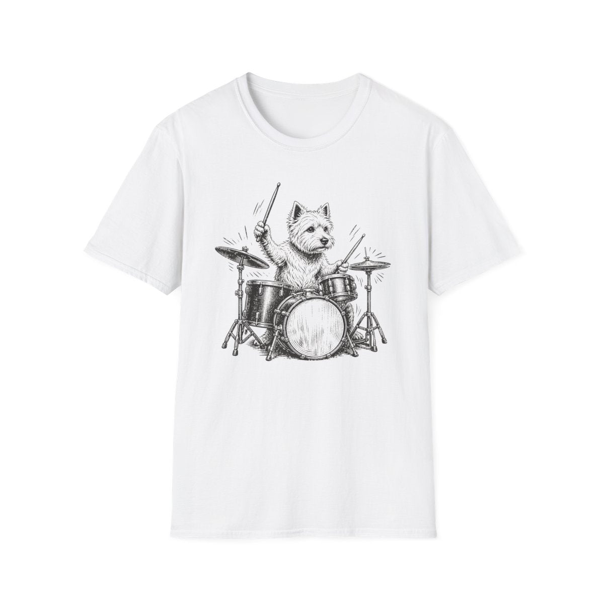 Drummer Westie Tee