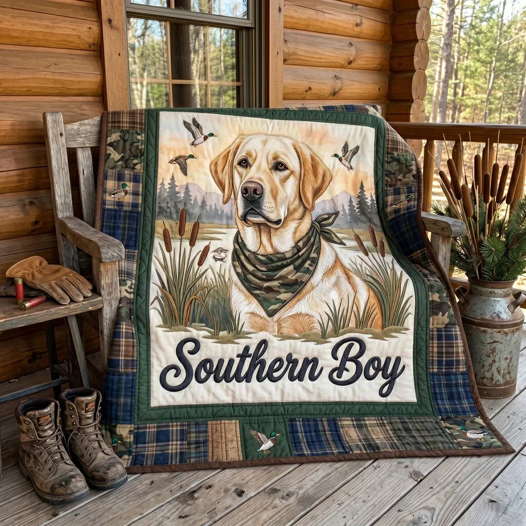 Duck Dog Days Quilt Blanket